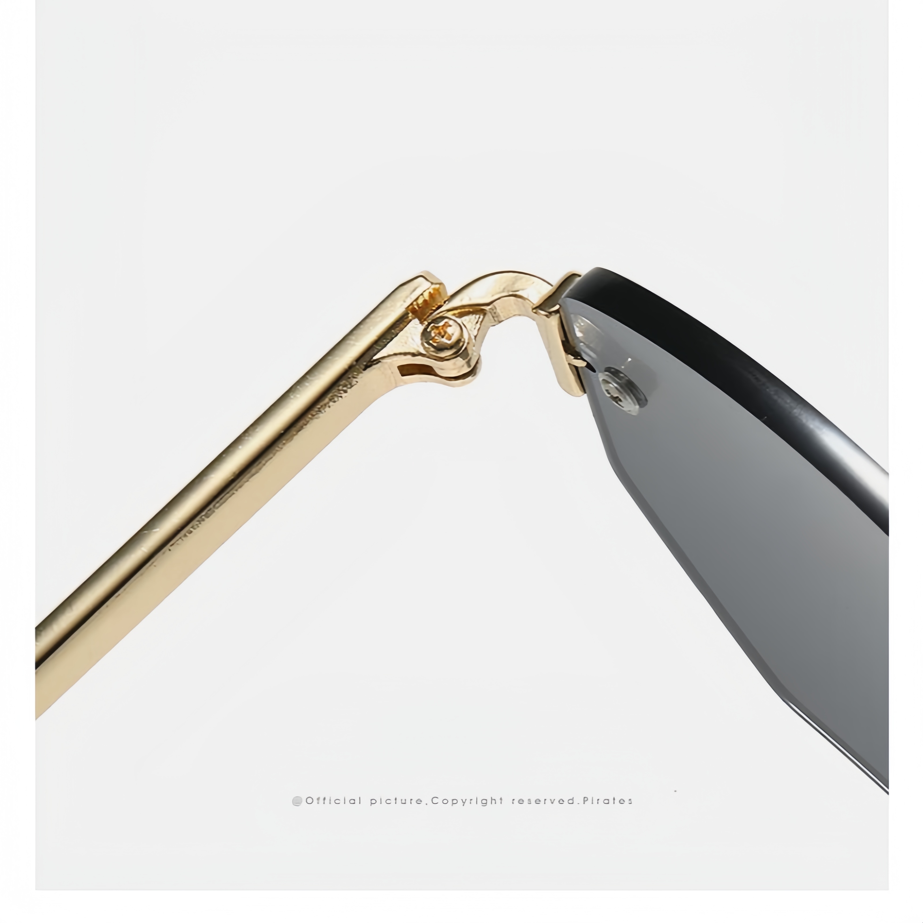 Lunettes de soleil tendance sans cadre polygonales à la mode et uniques pour hommes et femmes, lunettes polyvalentes de style de rue haut de gamme