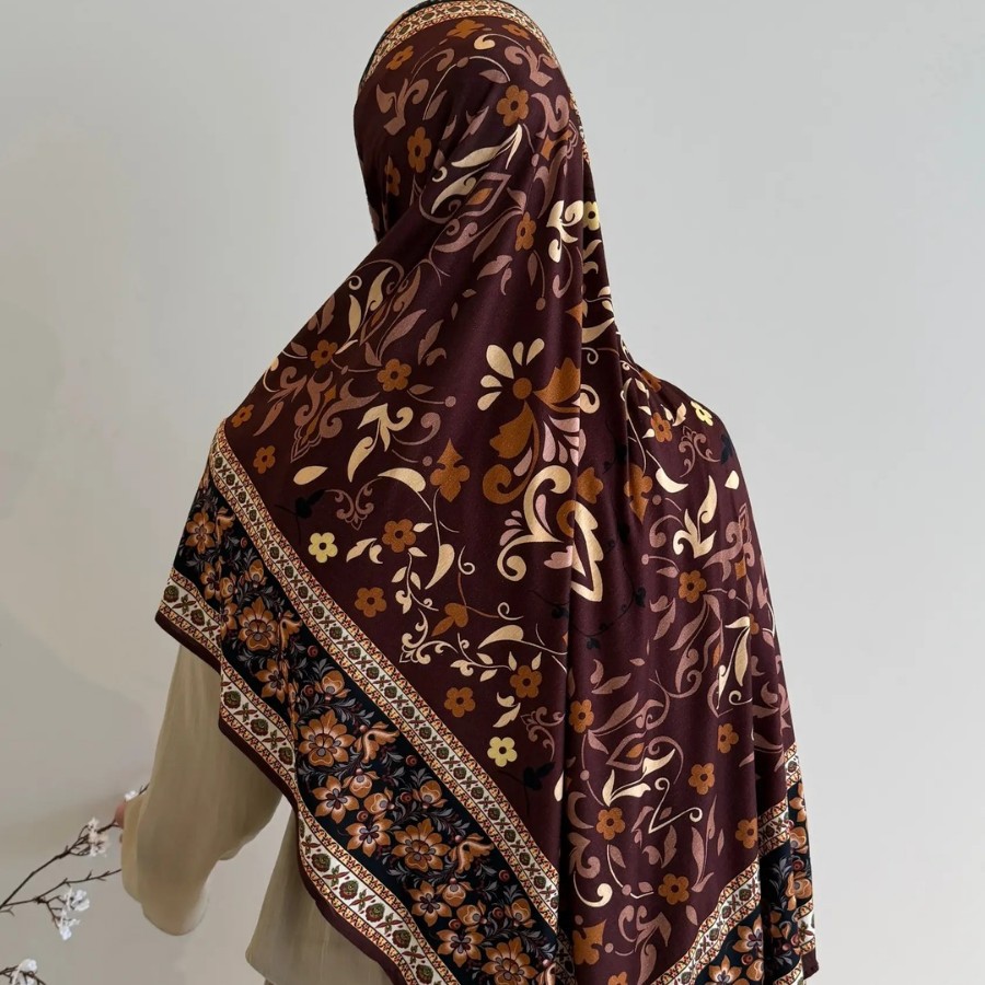 Hijab en coton jersey imprimé de qualité supérieure, doux et respirant, pour femmes musulmanes, châles et écharpes en coton islamique, hijab en viscose