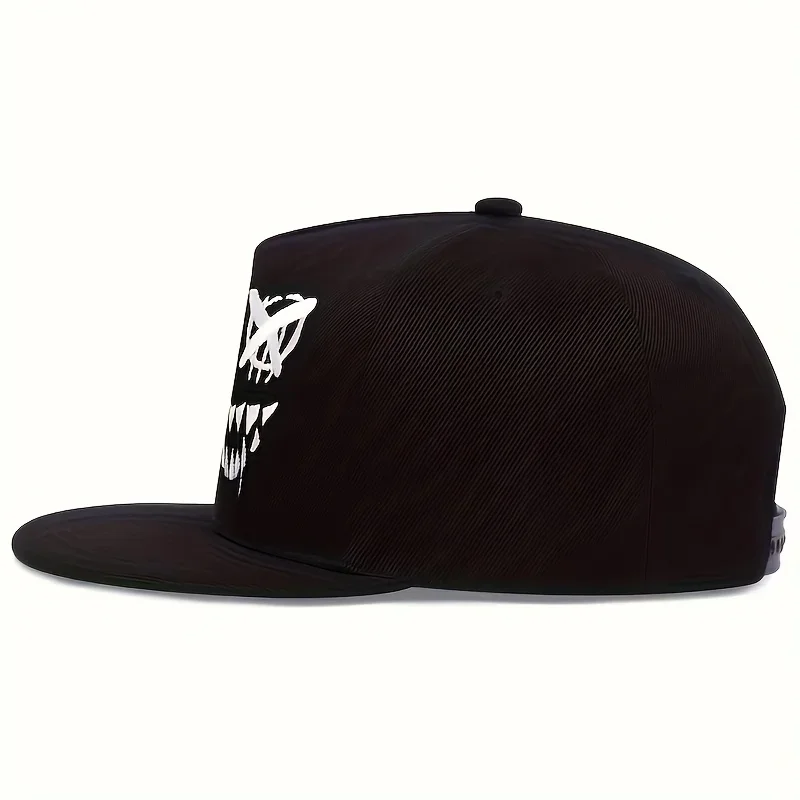 Casquette Hip Hop pour Homme Personnalisée Broderie Coton Réglable Snapback Printemps Été Chapeau de Soleil Extérieur Loisirs