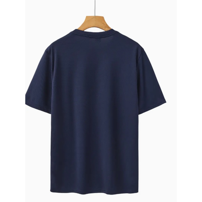 Nouvel ensemble de vêtements de sport d'été pour hommes, t-shirt à manches courtes et short, deux pièces, respirant et à séchage rapide, vêtements décontractés.
