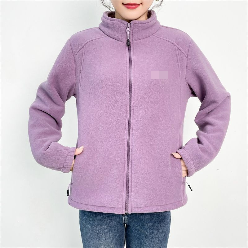 Femmes Sports d'hiver vestes de course polaire randonnée Camping thermique chaud manteau coupe-vent Jogging manteaux vêtements d'hiver
