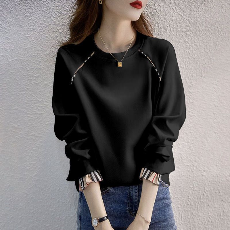 2025 avec T-shirt imprimé haut pour femmes vêtements en coton ample blanc femme T-shirt noir Simple pas cher élégant élégant et jeunesse T-shirt