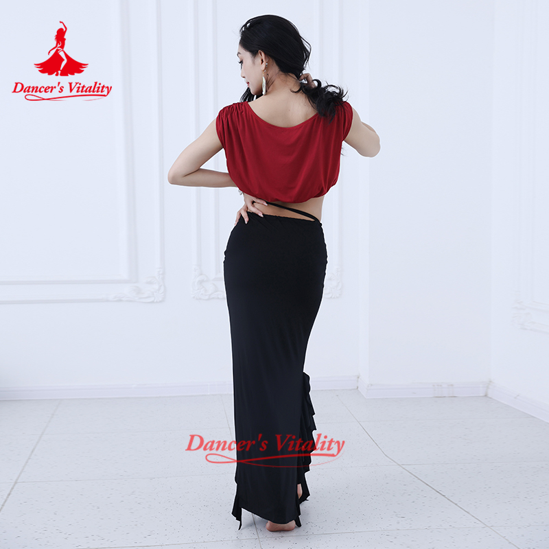 Costumes de danse du ventre pour femmes, vêtements d'entraînement confortables et respirants, vêtements de danse orientale pour adultes, vitalité de danseuse