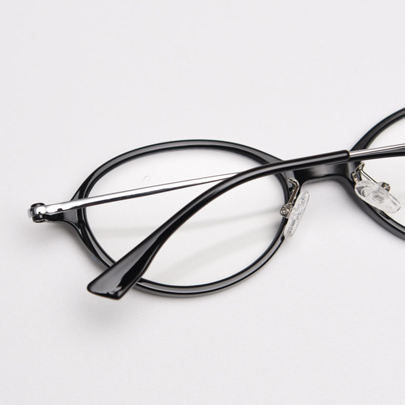 Lunettes de myopie ovales, verres optiques avec ordonnance, monture à clip magnétique avec verres de soleil polarisés, lunettes de lecture pour femmes