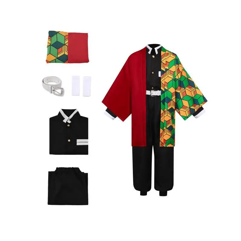 Costume de cosplay de personnage d'anime de style japonais pour adultes et adolescents, idéal pour les fêtes à thème d'Halloween, les masques et les spectacles sur scène