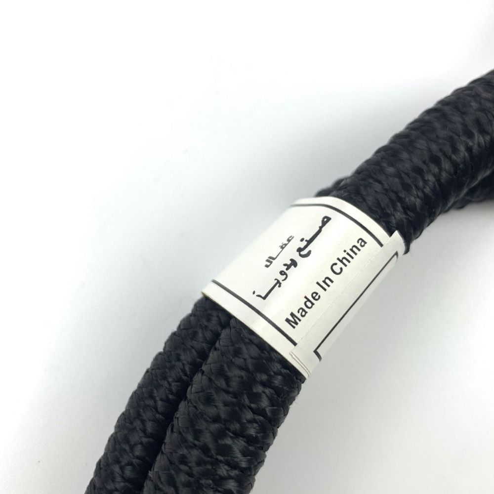 1 pièce Écharpe Shemagh Egal noire pour homme, accessoire de couvre-chef islamique, style saoudien, arabe, Dubaï, musulman, accessoires du désert