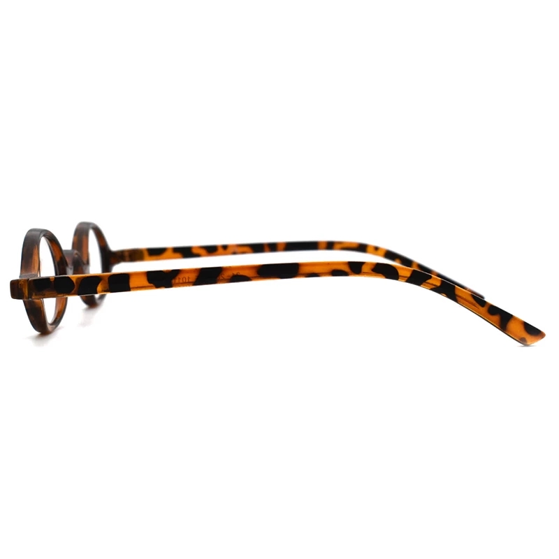 Lunettes de Lecture promenales Classiques Rétro Vintage pour Homme et Femme, Monture Ronde, Intelligentes, à la Mode, avec Sac, + 3.5