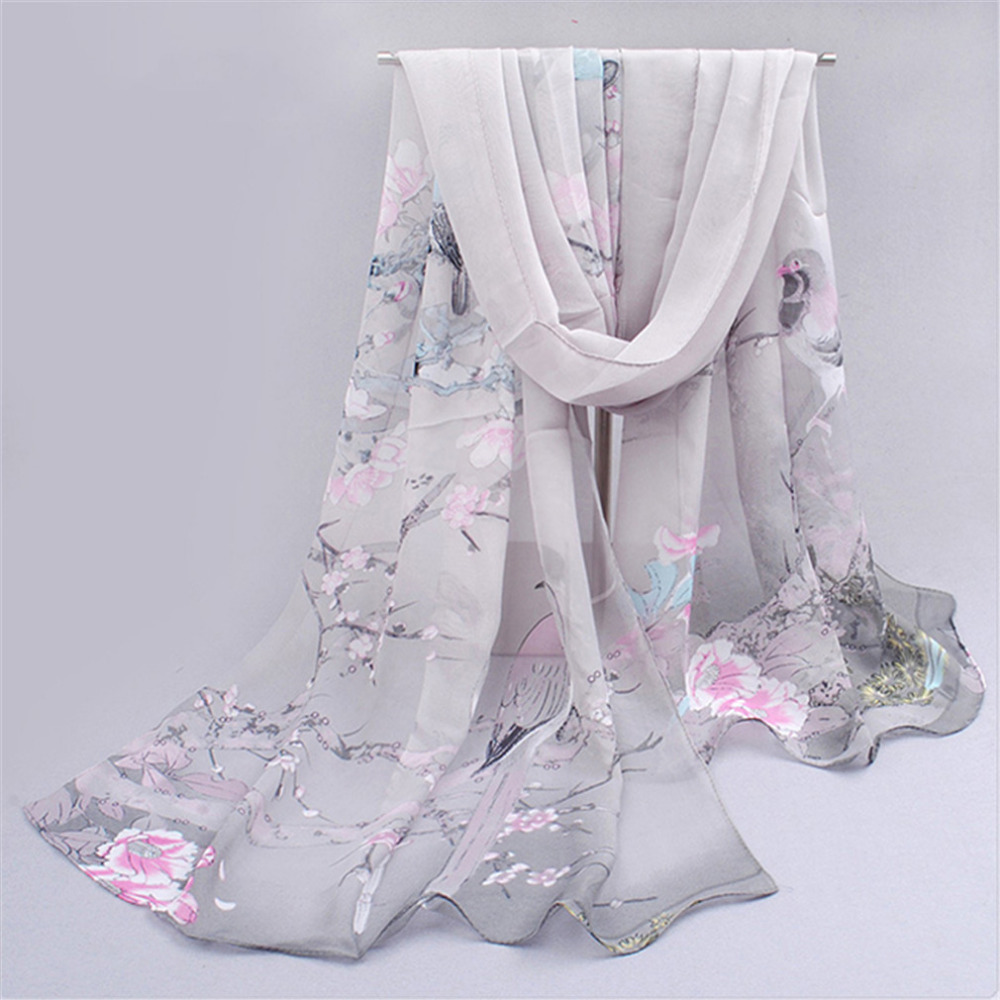 Foulard Hijab Musulman en Mousseline de Soie pour Femme, Châle, Enveloppant, à la Mode, pour l'Été et le Printemps