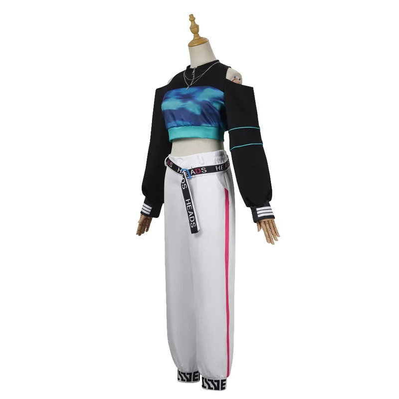 Costume de cosplay du personnage Shiraishi An du jeu d'anime PJSK, tenue d'anniversaire du 3ème anniversaire de Vivid BAD SQUAD, costume de fête d'Halloween