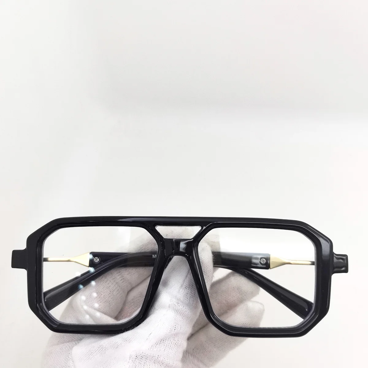 Lunettes anti-bleu à monture légère pour femmes et hommes, lunettes optiques noires transparentes, lunettes carrées bloquant les lunettes