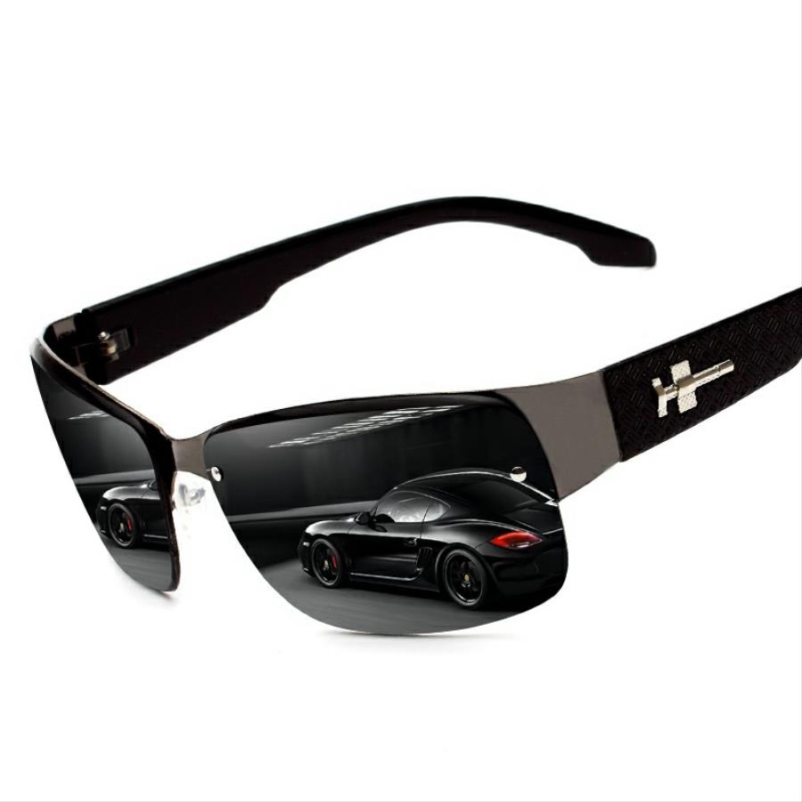 Lunettes de soleil carrées vintage dégradées pour hommes et femmes, idéales pour la pêche, la conduite, la plage, les vacances, les voyages – Marque de créateur, style classique