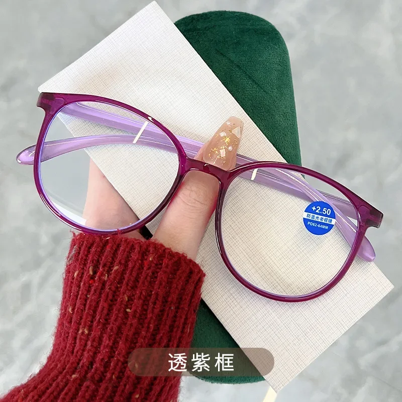 Lunettes de lecture tendance pour femmes, anti-lumière bleue, anti-fatigue, pour hypermétropie, de +1.0 à +4.0