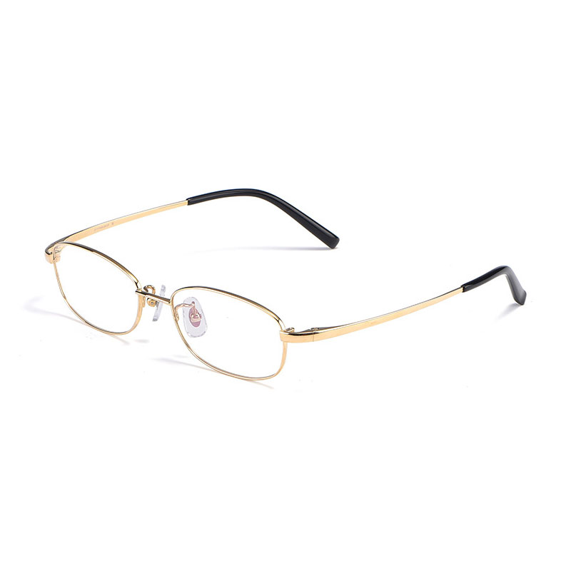 Lunettes optiques à monture en titane à jante complète pour hommes et femmes, monture de forme ronde EyeChester