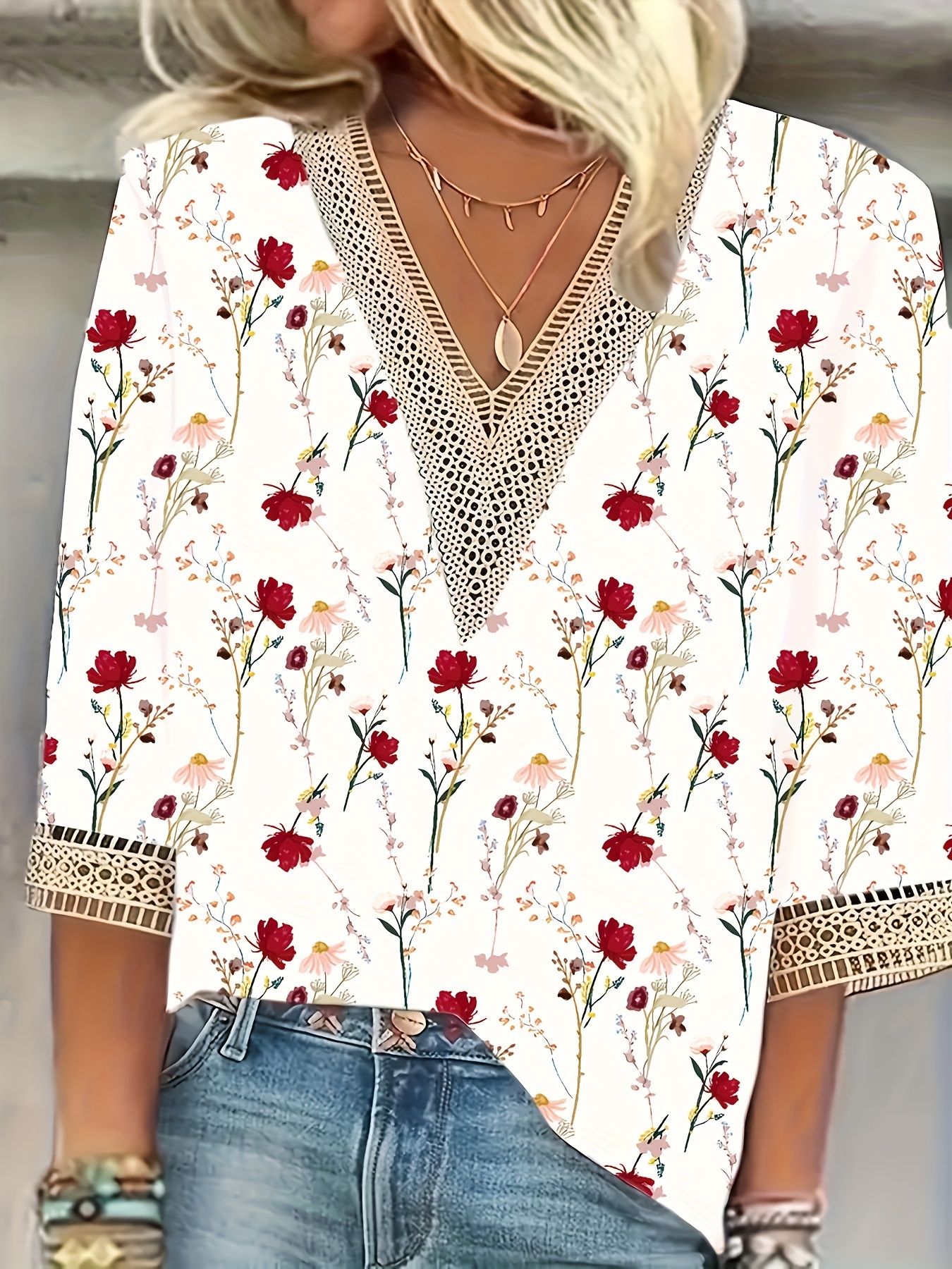 Tempérament ample femme chemise mode blouse décontractée élégant à manches longues femme chemise vacances week-end haut