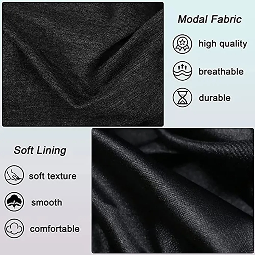 Turban de sauna doublé en satin unisexe, écharpe de chimio confortable, hijab musulman, livraison directe