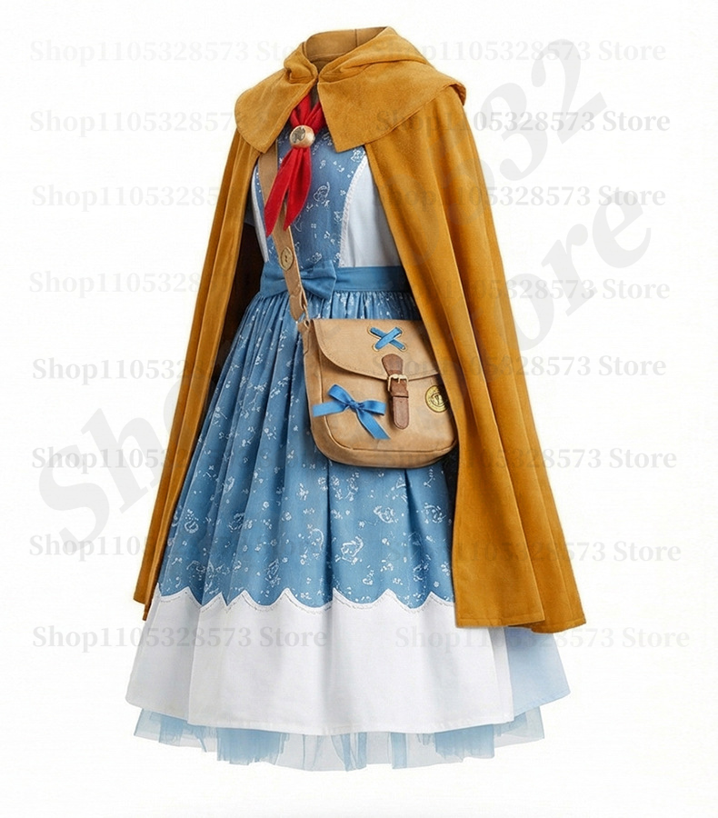 Costume de cosplay Holly Strange Story ST5, robe, écharpe, cape à capuche, tenues de scène Fantasia, vêtements de fête de carnaval