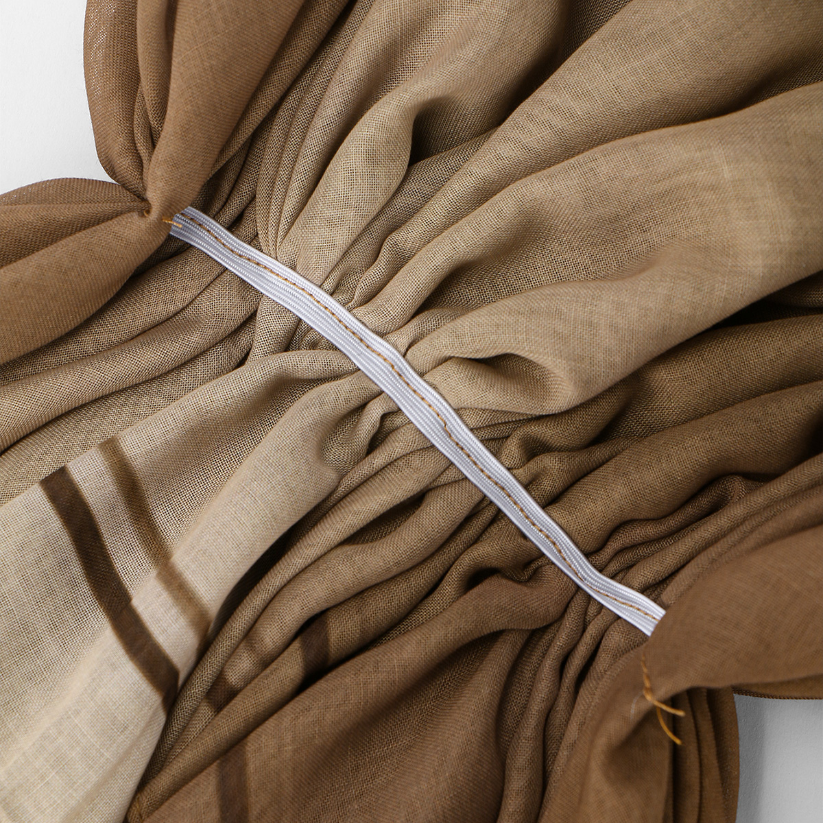 Hijabs instantanés musulmans pour femmes, voile fin dégradé, bandeau, couvre-tête, couvre-cou et épaules, bonnet élastique, châle de tête