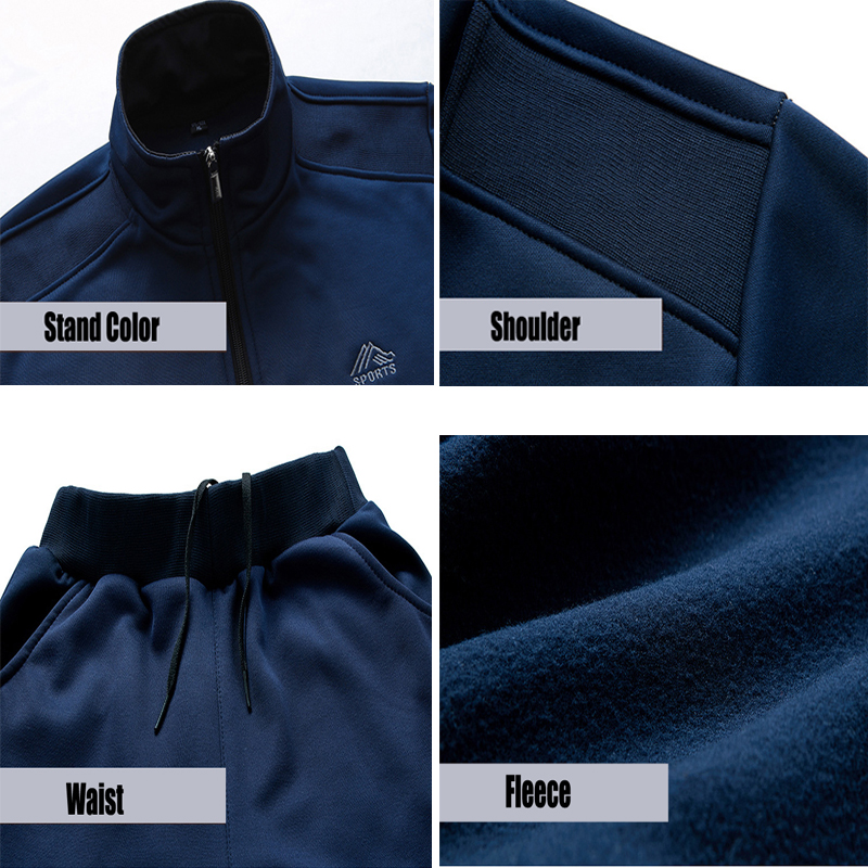 Hommes ensembles de vêtements de sport mode automne printemps costume de sport sweat + pantalons de survêtement hommes vêtements 2 pièces ensembles mince survêtement à capuche