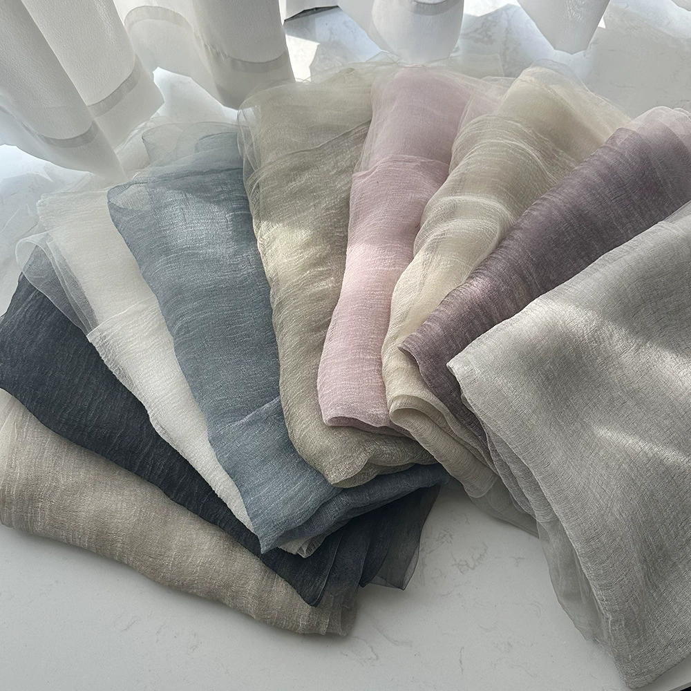 Écharpe en soie élégante et légère pour femme, protection solaire, châle polyvalent fin, écharpe rétro pour femme