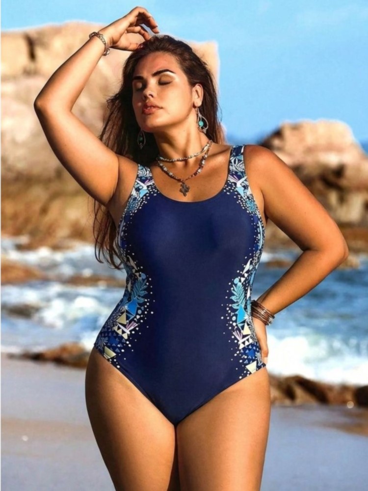 Maillot de bain grande taille pour femme, taille haute, push-up, contrôle du ventre, ensemble bikini, tailles XL-5XL, été