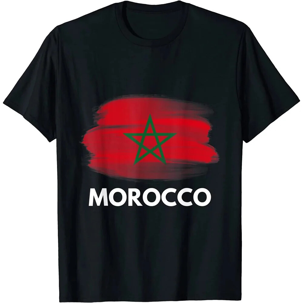 T-shirt graphique imprimé en 3D pour hommes, T-shirt unisexe, Zones Me, Totem, Emblem, Spirit Marocain, MA, Feel, 2024