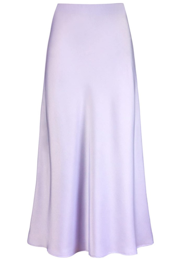 Demi jupe queue de poisson taille haute pour femme, surface forgée soyeuse, acide acétique, vêtements pour femmes, nouveau style, printemps et été