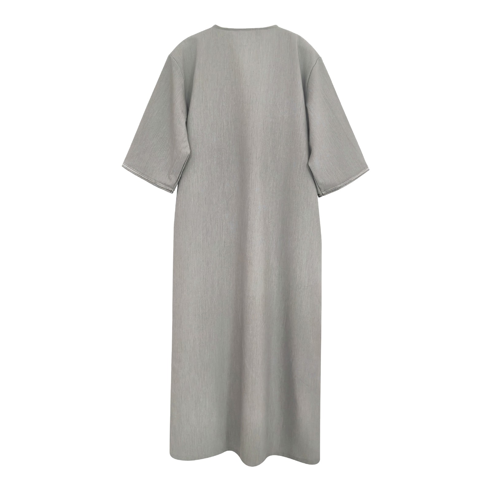 T-shirts de Style ethnique pour hommes, vêtements musulmans, bordure, manches mi-longues, Robe brodée, hauts d'entraînement National
