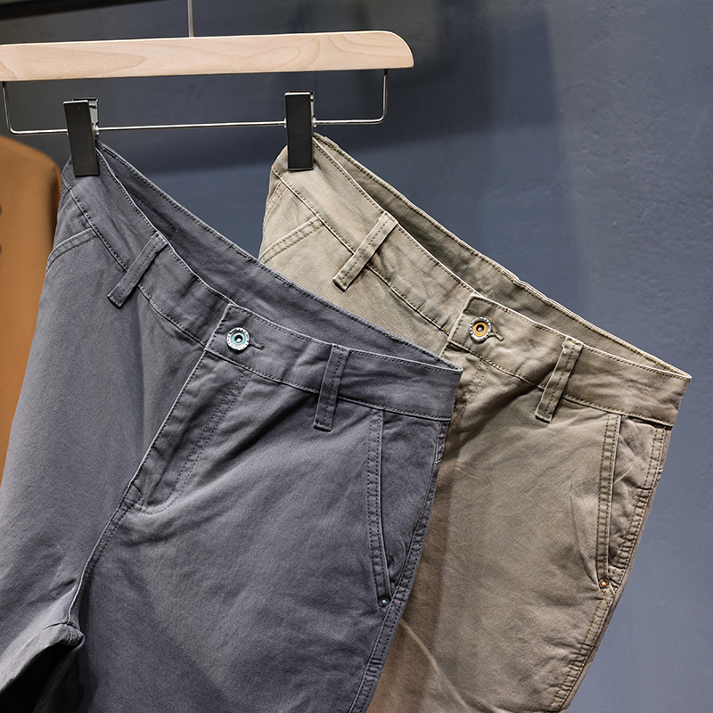 Pantalon sarouel pleine longueur pour hommes, pantalon décontracté, vêtements de créateur, poches latérales fjside, At Fit, moulant, patchwork, Kpop