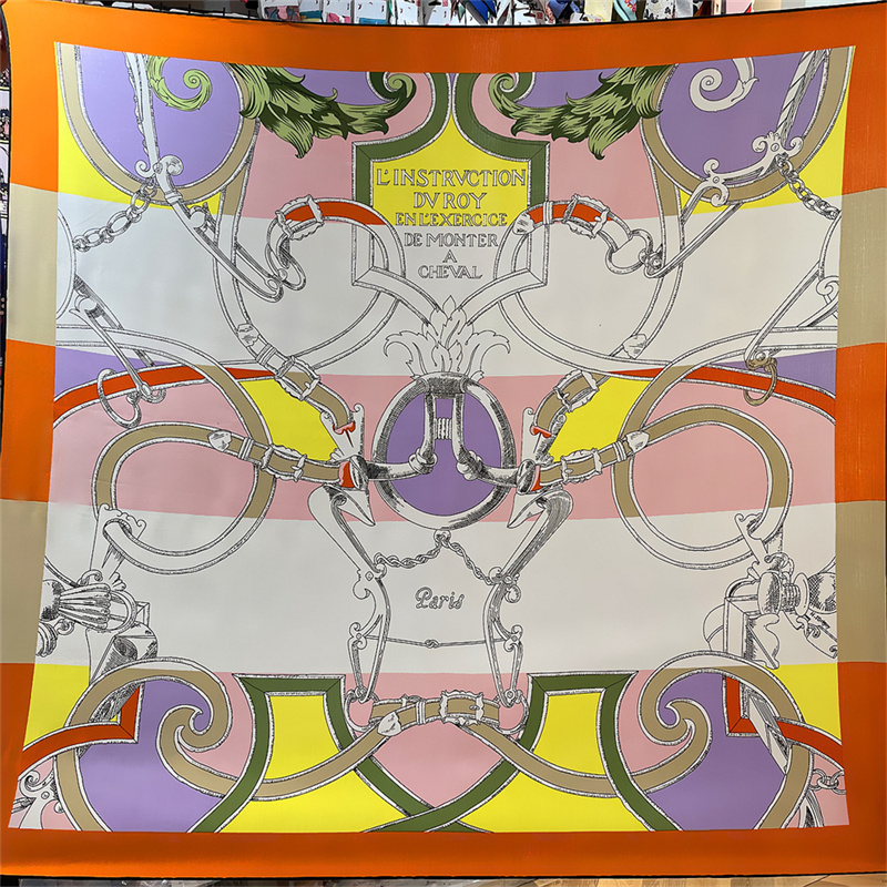 135CM hiver épaissir soie cachemire écharpe femmes roulé à la main châles ceintures imprimer carré foulards enveloppes Bandana grand Hijabs femme