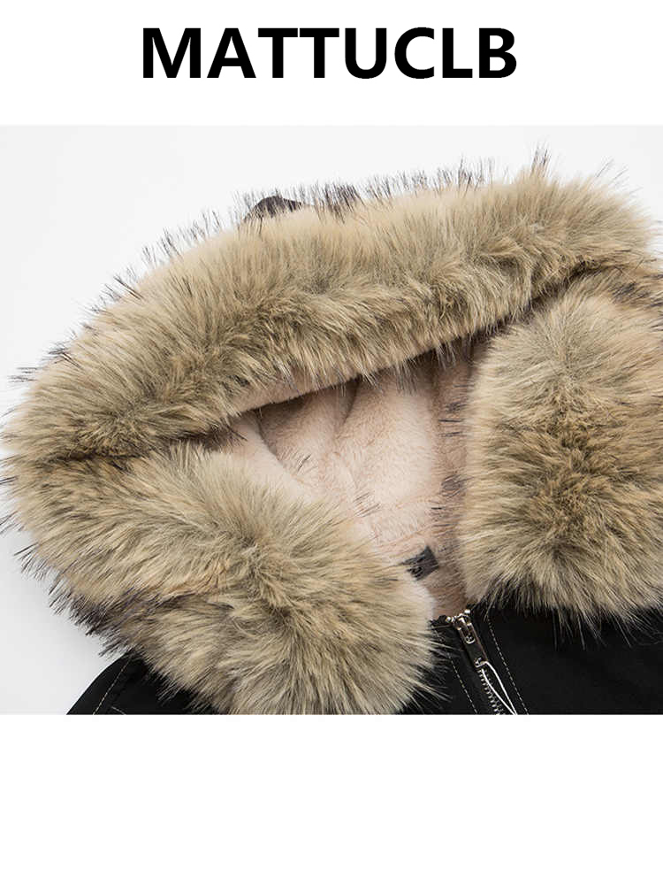 Veste à capuche en laine d'agneau pour femme, manteau d'extérieur rétro américain en fausse fourrure, mode coréenne Y2k des années 2000, épais et chaud, hiver