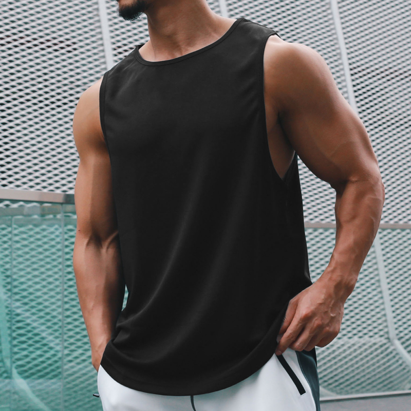T-shirt de musculation pour hommes, T-shirt de basket-ball, chemise en fibre, vêtements d'été, t-shirts en Y