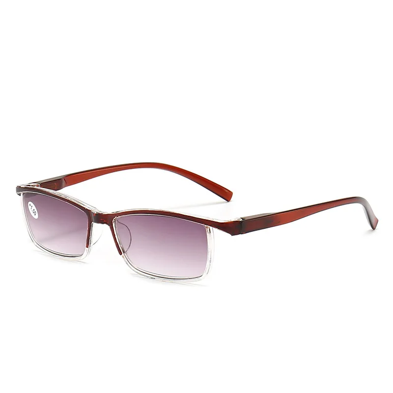 Lunettes de lecture unisexes, couleur dégradée, pour affaires, monture Ultra légère, Anti-lumière bleue, pour ordinateur, nouvelle collection