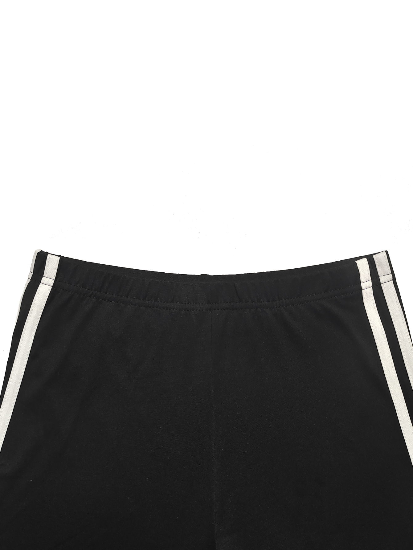Ensemble de vêtements de sport d'été à rayures latérales pour femmes, manches courtes, pantalons longs, couche de Base respirante, tenue colorée décontractée
