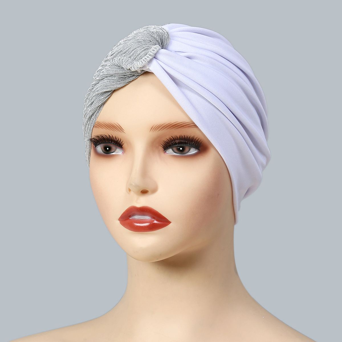 Casquettes Hijab musulmanes pour femmes, couleur unie, Turban indien, Bonnet, coiffure à la mode, accessoires pour vêtements islamiques
