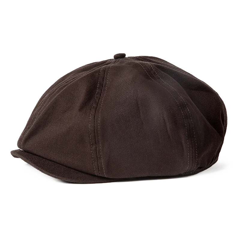 Maden Chapeau de journal vintage pour homme, chapeau octogonal réglable au café, usage quotidien, peintre à la mode, casquette assortie pour l'automne et l'hiver