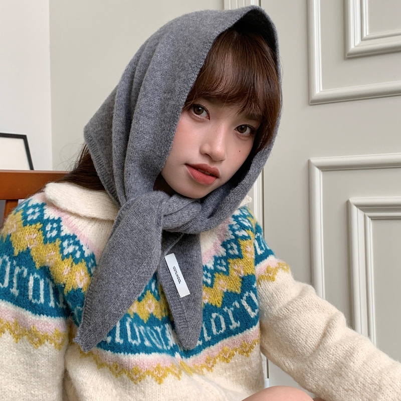 WinvyNee femmes écharpe 100% laine foulard cravate foulards pour dame femmes Bandana mode triangulaire foulard enveloppement hiver G1523026