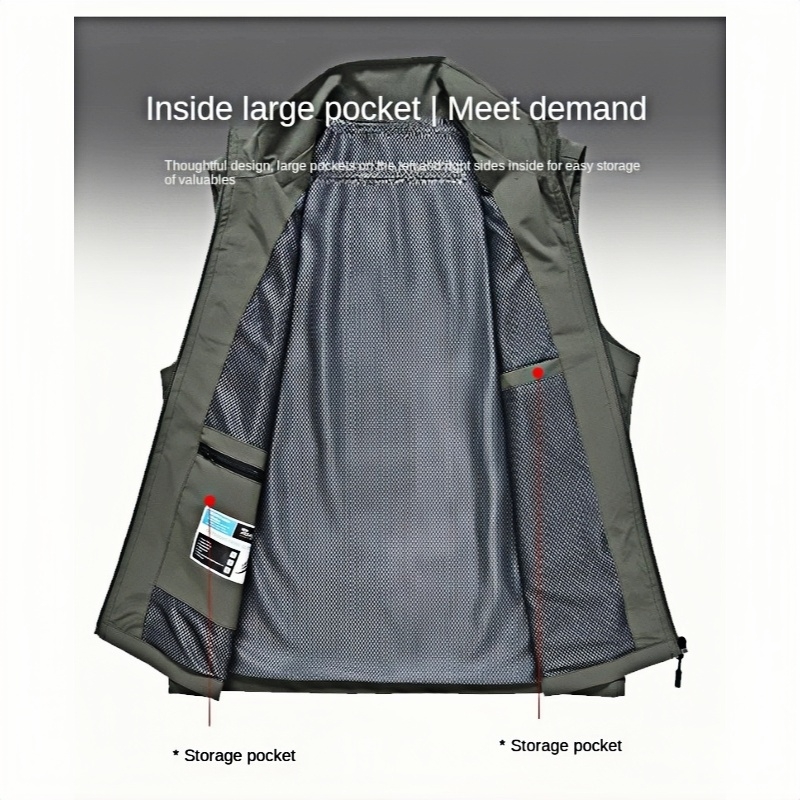 Gilets pour hommes décontracté hiver polaire gilets chauds mode gilets thermiques vestes sans manches coupe-vent gilets vêtements