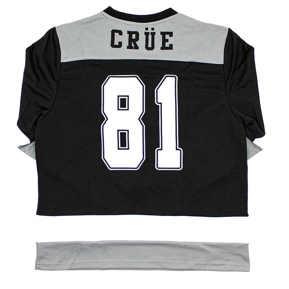 Motley Crue CRÜE 81 Maillot de hockey col en V à manches longues unisexe Streetwear Haut T-shirt imprimé design mode été Vêtements homme femme