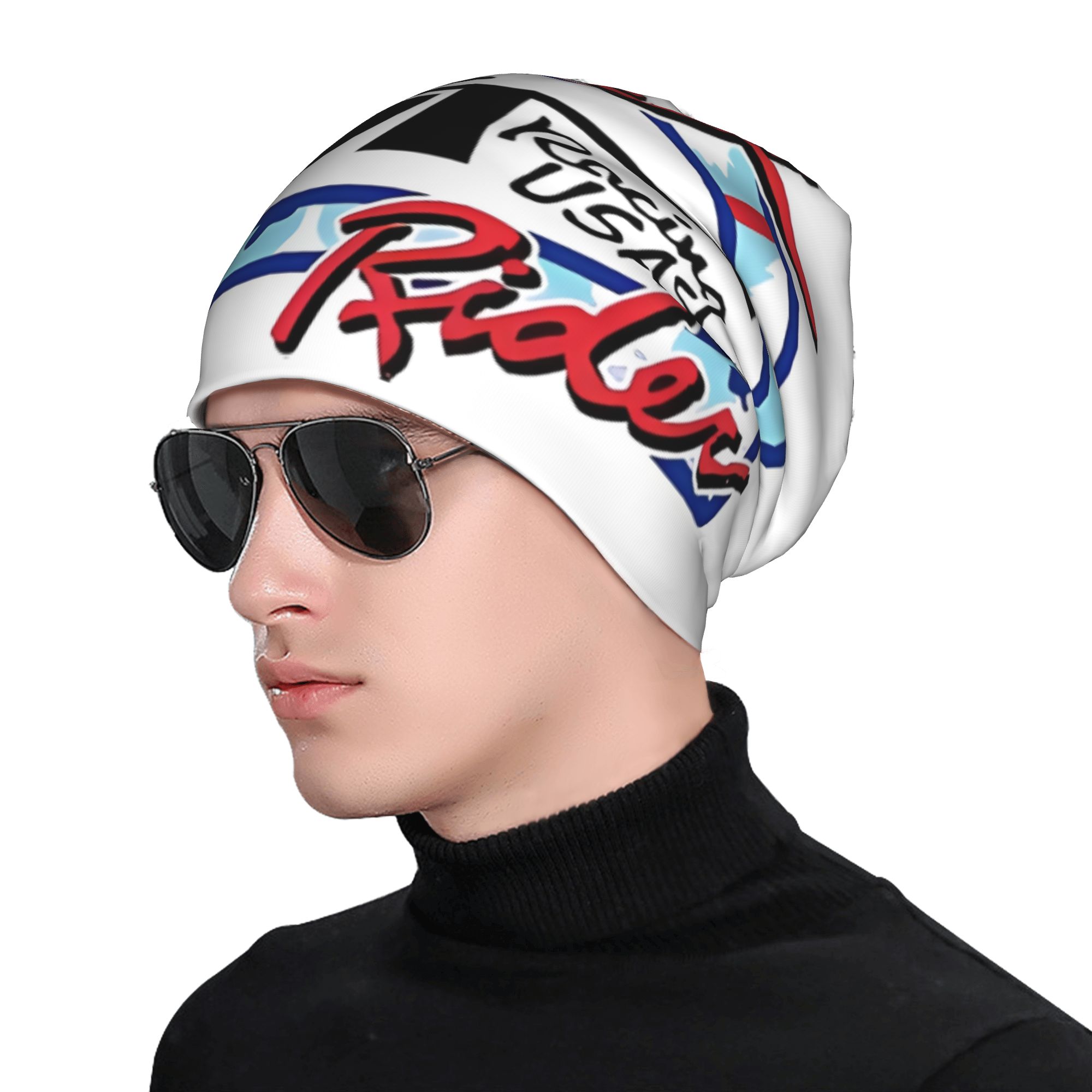 Bonnet JT Racing USA pour Hommes et Femmes, Modèle Fin, avec Logo BMX, Design Spécial Factory Driver Hawaiian, Bonnet Chaud, Style Skullies Beanies Caps