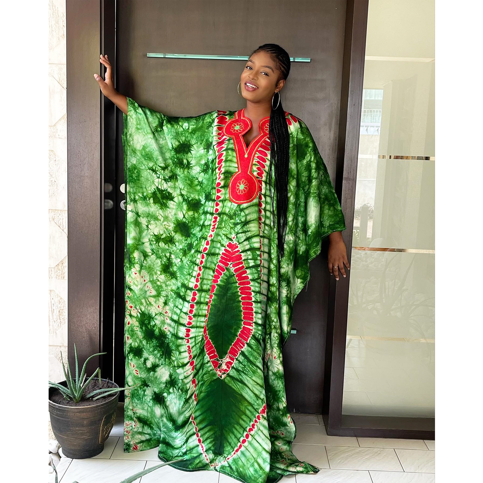 Robes africaines pour femmes cravate teinte Dashiki broderie Design Couple mode robe élégante avec écharpe