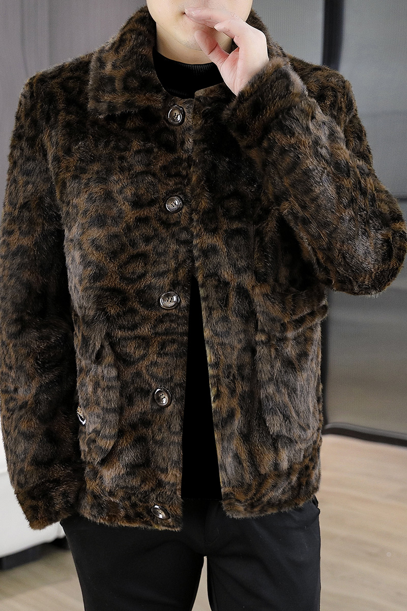 Automne hiver mode nouveaux hommes veste décontractée mâle coupe ajustée manteau en laine mode col rabattu épaissir vêtements d'extérieur chauds