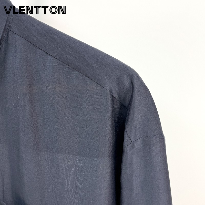 Chemisier en satin pour femme, manches longues, élégant, chemise de bureau, col noué, coupe ample, couleur unie, haute qualité