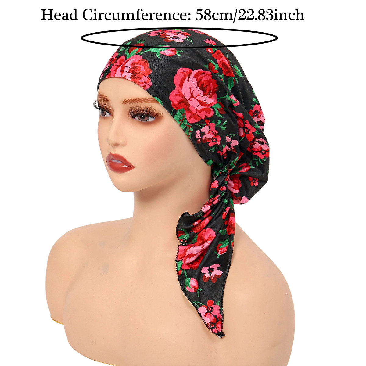 Chapeau Turban doux pour femmes musulmanes, bandeaux pré-attachés, foulard imprimé pour dames, casquette de chimio, Hijabs intérieurs, accessoires pour cheveux, nouvelle collection 2025