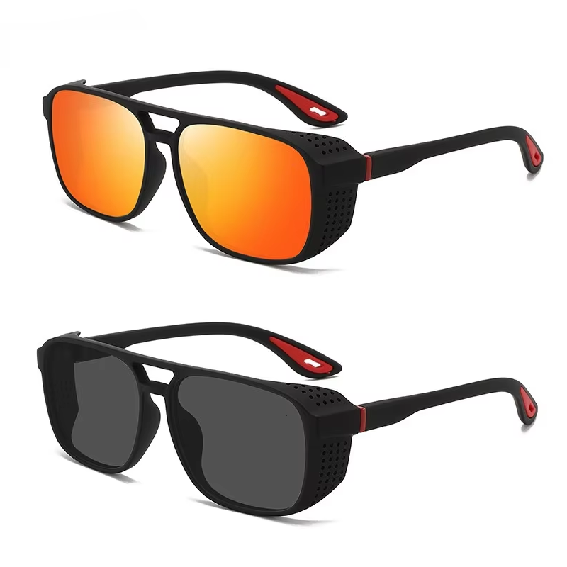 Nouvelles lunettes de soleil polarisées hommes femmes coupe-vent cyclisme conduite sport décontracté lunettes de soleil passionnés de plein air UV400 lunettes mâle