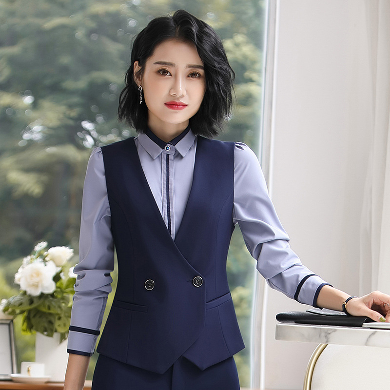 Veste en émail trempé pour femme, gilet d'affaires court, veste turquoise pour femme, grenouillère élégante décontractée, été 2019