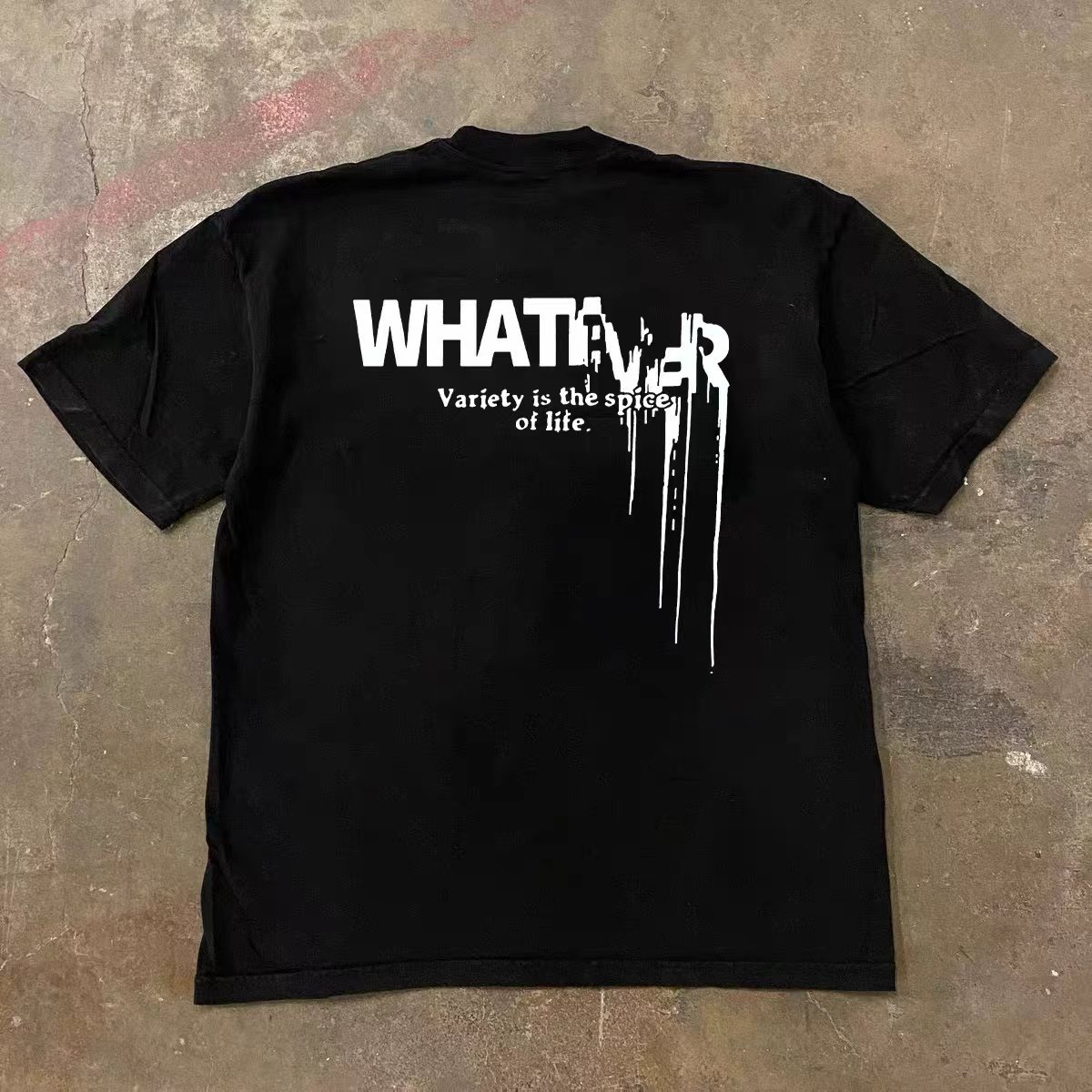 T-shirt Homme Grande Taille Style Urbain Tendance Été Manches Courtes Col Rond Ample Décontracté Haut Vêtement Masculin