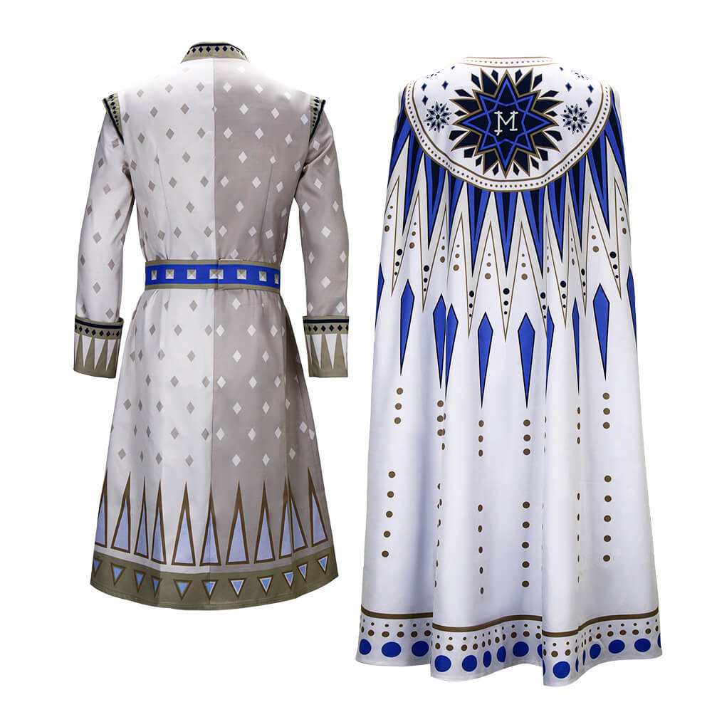 Robe King Magnifico, Costume de Cosplay, tenues d'halloween, Costume de fête de noël pour hommes