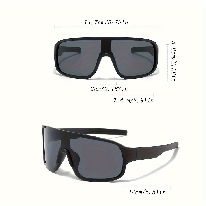 1/3 paires de lunettes de soleil enveloppantes de qualité supérieure, unisexes, pour le cyclisme, la pêche, la course à pied, le golf, la plage, la randonnée, l'équitation, cadeau idéal