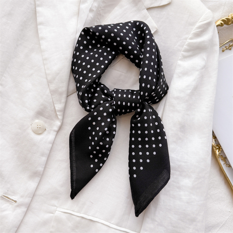 Marque de luxe châle carré écharpe pour femmes coton lin Hijab mode enveloppes foulard femme bandes de cheveux ruban bandeau Bandana