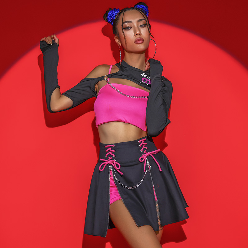 Vêtements Hip Hop Sexy pour femmes, Costume de Jazz pour discothèque Bar Ds Dj Gogo, tenues de chanteur, vêtements de Performance Rave BL7881